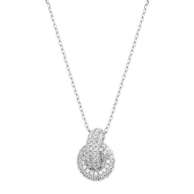 Halsband Edblad  | Redondo Sparkle Necklace S Rhodium