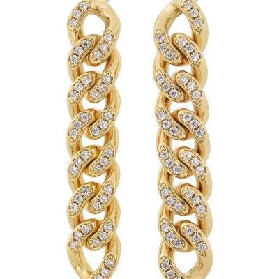 Orhangen Edblad  | Sonata Pave Earrings Gold