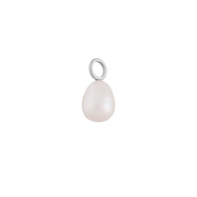 Berlocker Edblad  | Pearl Charm White Steel