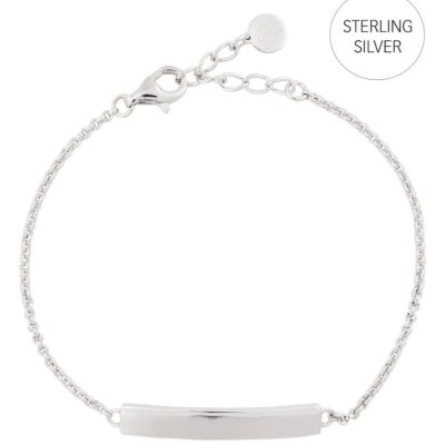 Graverbara Smycken Edblad  | Engravable Bracelet Kids Silver