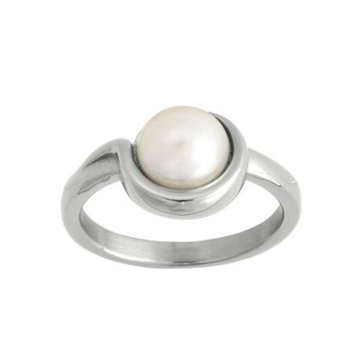 Ringar Edblad  | Parisian Pearl Ring Steel