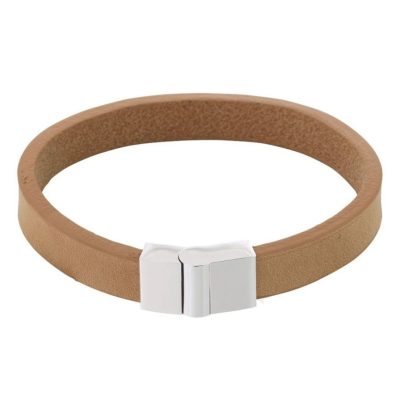 Herrsmycken Edblad  | Lewis Bracelet Leather Tan