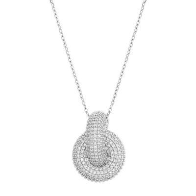 Halsband Edblad  | Redondo Sparkle Necklace L Rhodium