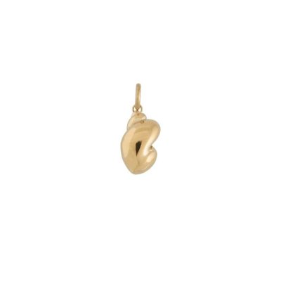 Berlocker Edblad  | Spiral Shell Charm Gold