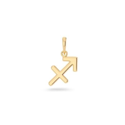 Charm Bar Edblad  | Zodiac Sign Sagittarius Gold