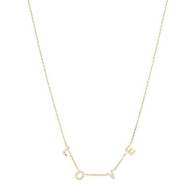 Mini Me Edblad  | Love Necklace Kids Gold