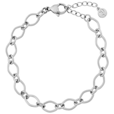 Kedjor Edblad  | Carreau Chain Bracelet Steel