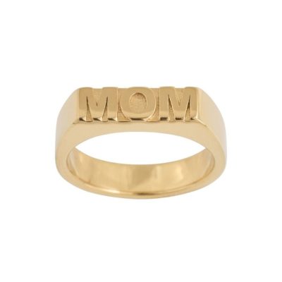 Ringar Edblad  | Signet Ring Mom Gold