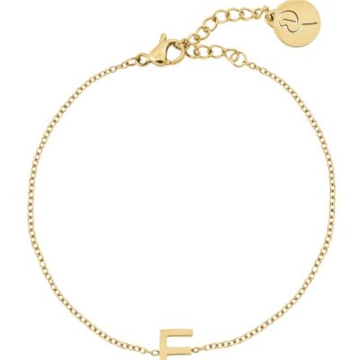 Armband Edblad  | Letter Bracelet A-O Gold