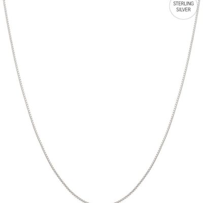 Kedjor Edblad  | Box Chain 42 Cm Silver