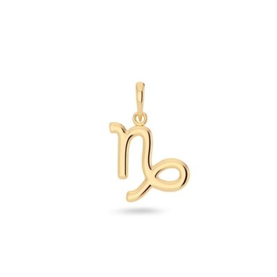 Charm Bar Edblad  | Zodiac Sign Capricorn Gold