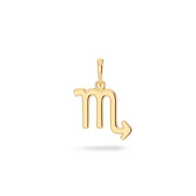 Charm Bar Edblad  | Zodiac Sign Scorpio Gold