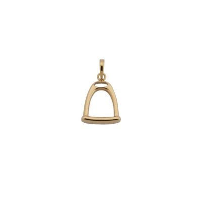 Berlocker Edblad  | Stirrup Charm Gold