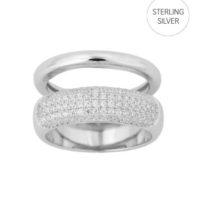 Ringar Edblad  | Luxe Ring Duo Silver