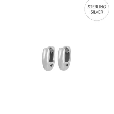 Orhangen Edblad  | Luxe Hoops Mini Plain Silver