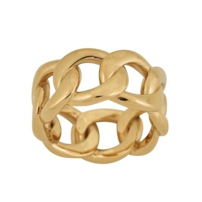 Ringar Edblad  | Curb Chain Ring Gold