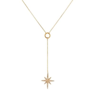 Halsband Edblad  | Polaris Y-Necklace Gold