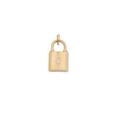 Berlocker Edblad  | Padlock Charm Gold