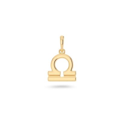 Charm Bar Edblad  | Zodiac Sign Libra Gold