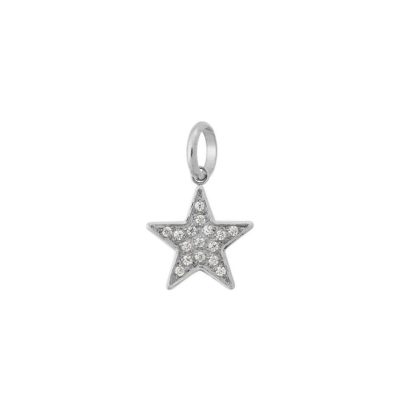 Berlocker Edblad  | Star Sparkle Charm Steel