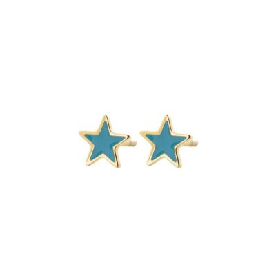 Barnsmycken Edblad  | Sky Studs Kids Blue Gold