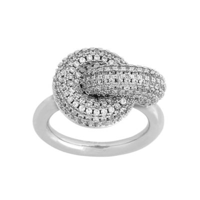 Ringar Edblad  | Redondo Sparkle Ring Rhodium