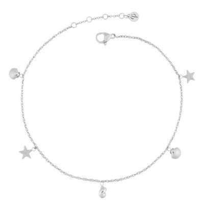 Fotlankar Edblad  | Beachcomber Anklet Multi Steel