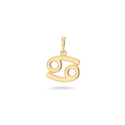 Charm Bar Edblad  | Zodiac Sign Cancer Gold