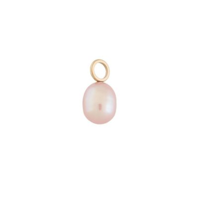 Berlocker Edblad  | Pearl Charm Pink Gold