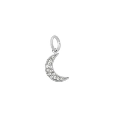 Berlocker Edblad  | Moon Sparkle Charm Steel